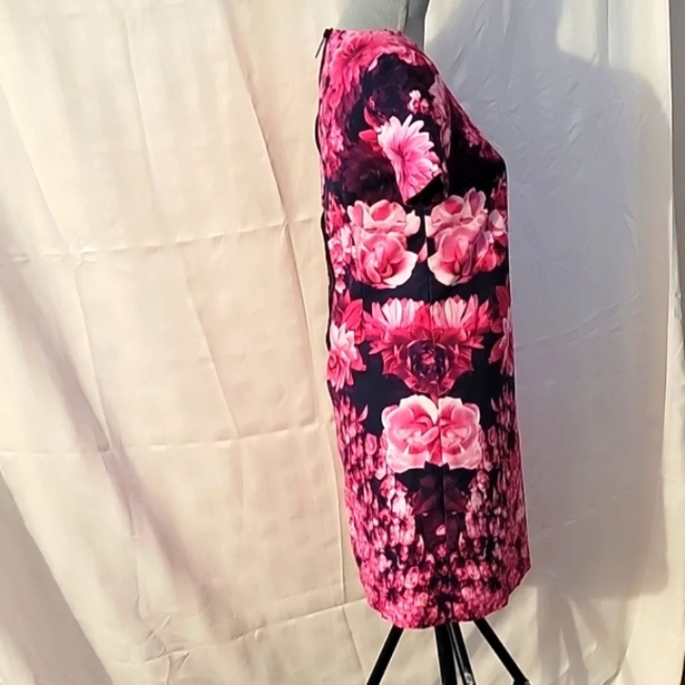 Michael Kors Pink Flowered Dress, Size: 4
